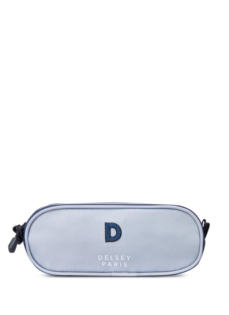 DELSEY Paris BTS Collection 2024 3-Piece Set Wheel School Bag + Lunch Bag + Pencil Case Light Grey  - Image 2