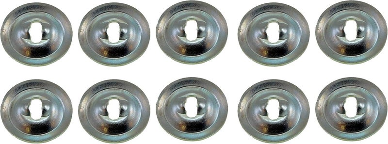 HW1132-10 Brake Hold Down Spring Bottom Cup, 10 Pack Universal Fit