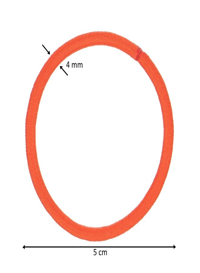 Expressions 216-Piece Elastics Value Pack: 4mm Earth Tones/Neutral Colors Hair Ties, No Metal Ponytail Holders for All Hair Types Including Thick and Curly - Image 4