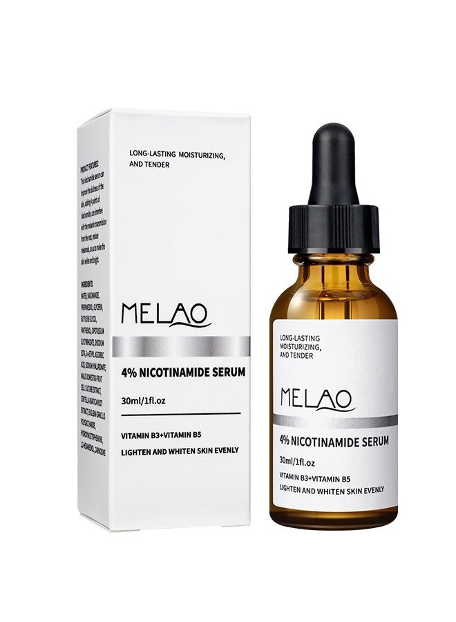 ميلاو 4٪ نياسيناميد سيروم نقي فيتامين B3 سيروم مرطب ومفتيح للوجه - Image 4