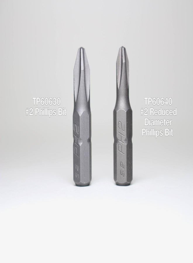 ToolPro Phillips Head Bits - 50 Pieces in Interlocking Storage Box for Quick Dispensing, Professional Drywall & Construction Driver Bit Set (#2R Reduced Phillips) - Image 3