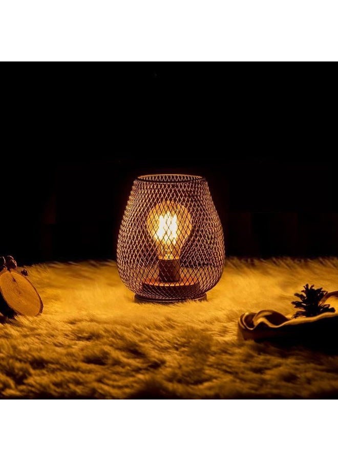 NEEDOMO 2 Pack Rechargeable Lamp Outdoor Table Lantern, Cordless Table Lantern with Timer Mode, Vintage Decorative Lights Cordless Lamp Indoor Outdoor Patio Bedroom Living Room with LED Bulb - Image 5