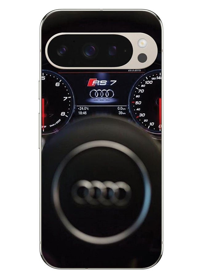 EYE CATCH Printed Protective Case Cover For Google Pixel 9 Pro  -  Audi Meter - Image 1