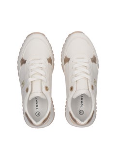 TOMMY HILFIGER Kids Lace Up Low Top Sneakers  - Image 3