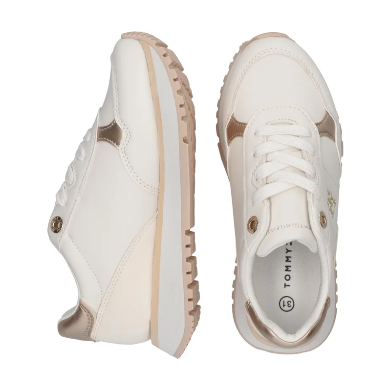 TOMMY HILFIGER Kids Lace Up Low Top Sneakers