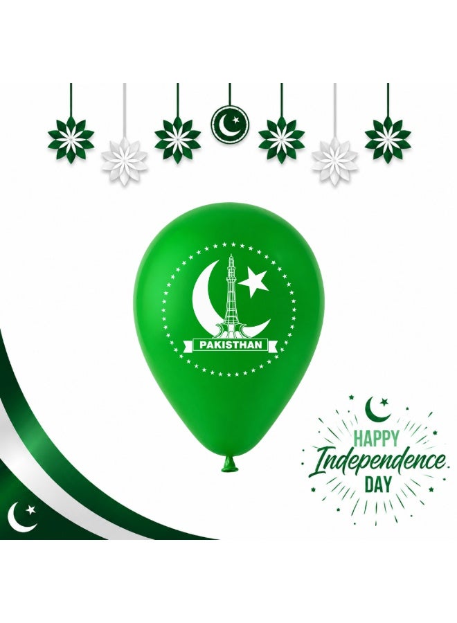 Pakistan Independence Day Latex Balloons - Ideal for Decorating Parties, Schools, and Celebrations - Perfect Souvenir and Party Favor for Independence Day - Image 3