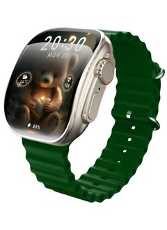 X10 Ultra3 Curved Screen Smart Watch NFC Bluetooth Wireless Charging (Green)
