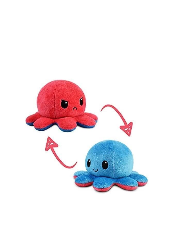 KIDSZONE Toy Octopus Plushie Reversible Soft Toys for Kids | Plush Soft Toys for Baby Boys and Girls | Octopus Soft Toy for Kids Gift Birthday  - Image 2