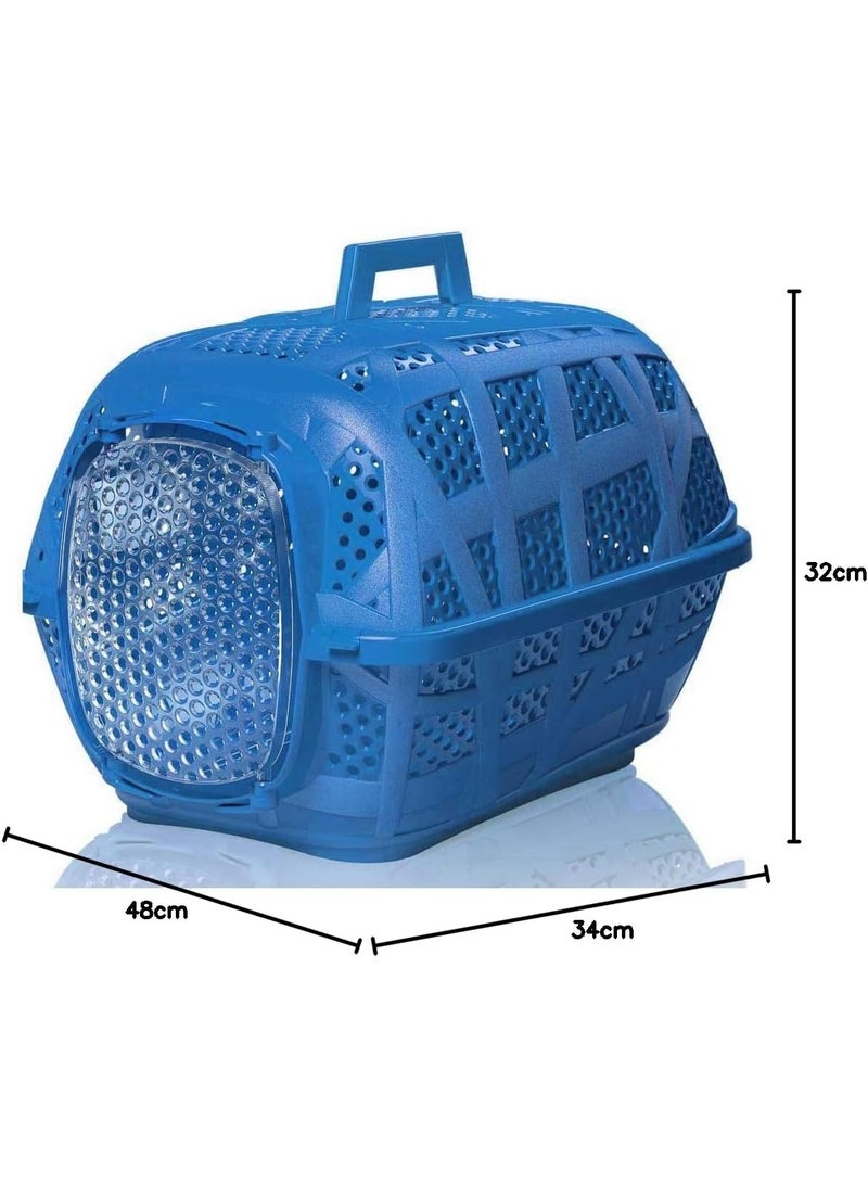Imac Carry Sports Pet Carrier,48.5x34x32cm[Color - Blue] - Image 2