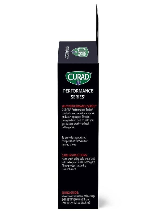CURAD Performance Series IRONMAN Infrared Knee Support, Elastic Knee Sleeve for Pain Management, Compression Support for Recovery and Performance, Powered by CELLIANT Technology, Large/X-Large - Image 4