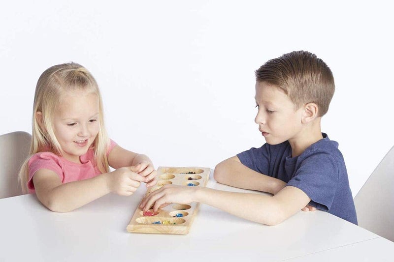 Pressman Mancala For Kids - Simple Strategy Game That Appeals to Kids by Pressman Multi Color, 5" - Image 3