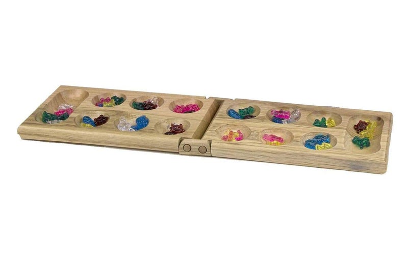 Pressman Mancala For Kids - Simple Strategy Game That Appeals to Kids by Pressman Multi Color, 5" - Image 2