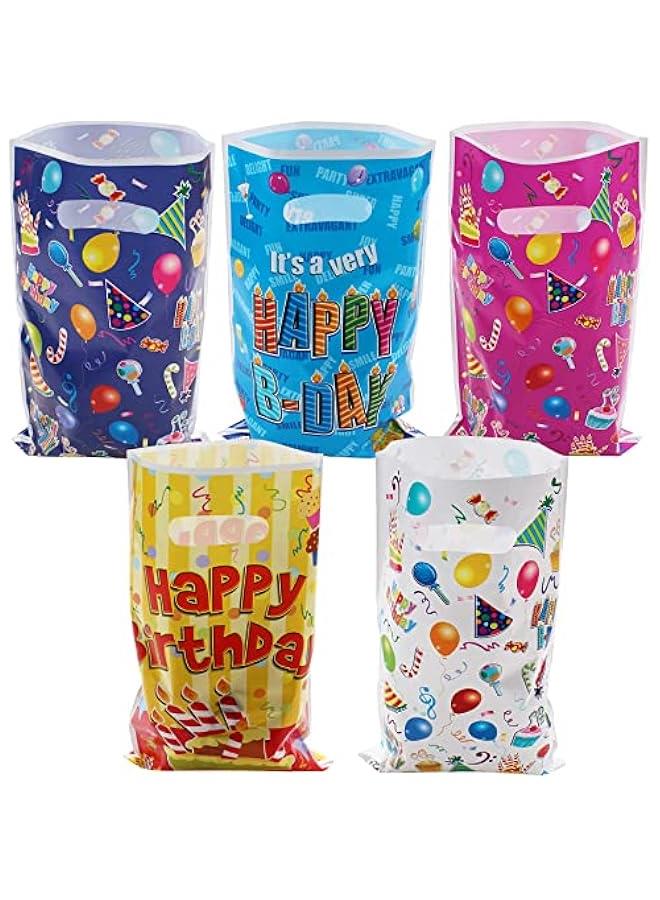 فايلكس أكياس دايا وحلوى لأعياد ميلاد الأطفال، 100 قطعة - Image 1