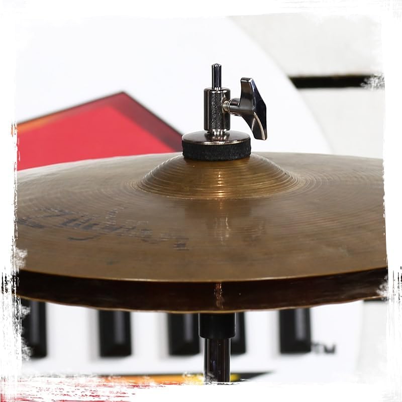 Griffin Hi-Hat Stand (ChromeElite Edition) – Drum Hardware with Pull Chain Pedal, Adjustable HiHat Mount & Double Braced Legs for Drummers - Image 5