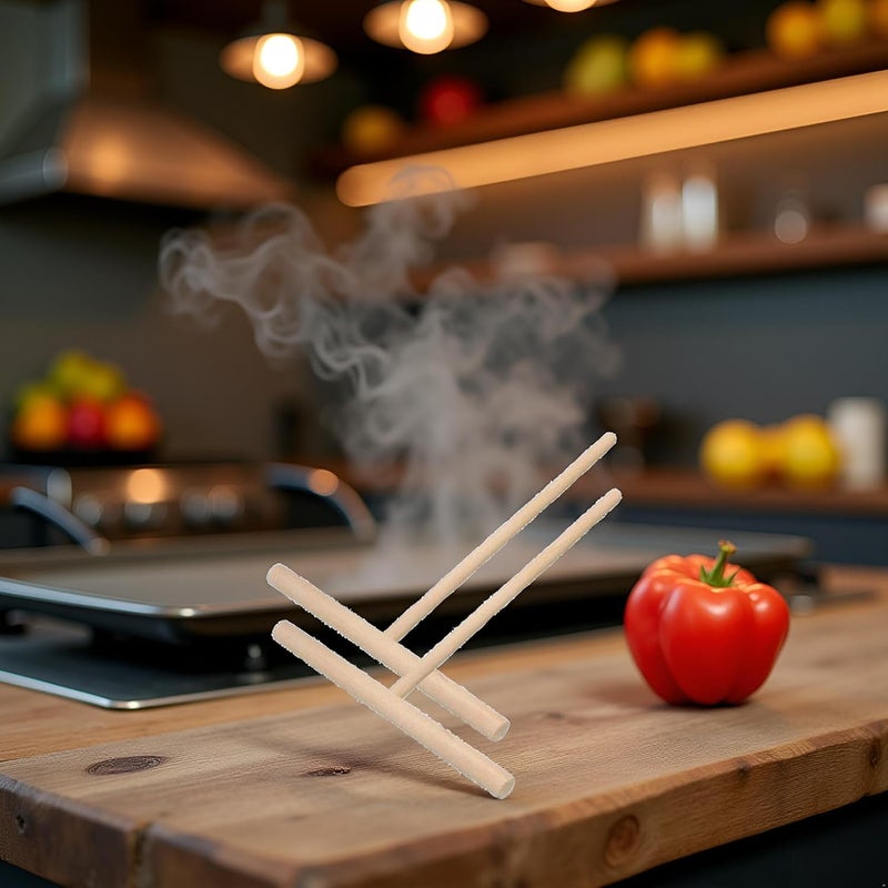 Wpppan 2Pcs Wooden Crepe Maker Pancake Batter Spreader Stick Kitchen Cooking Utensils Tools for Restaurant Canteen Specially Supplies Treatment Crepe Makers,Specialty Appliances - Image 2
