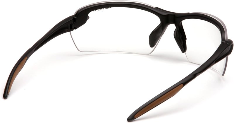 Carhartt Spokane Lightweight Half-Frame Safety Glasses with Clear Lens - Image 4