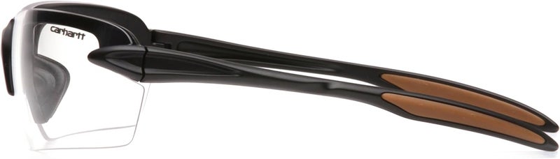 Carhartt Spokane Lightweight Half-Frame Safety Glasses with Clear Lens - Image 3