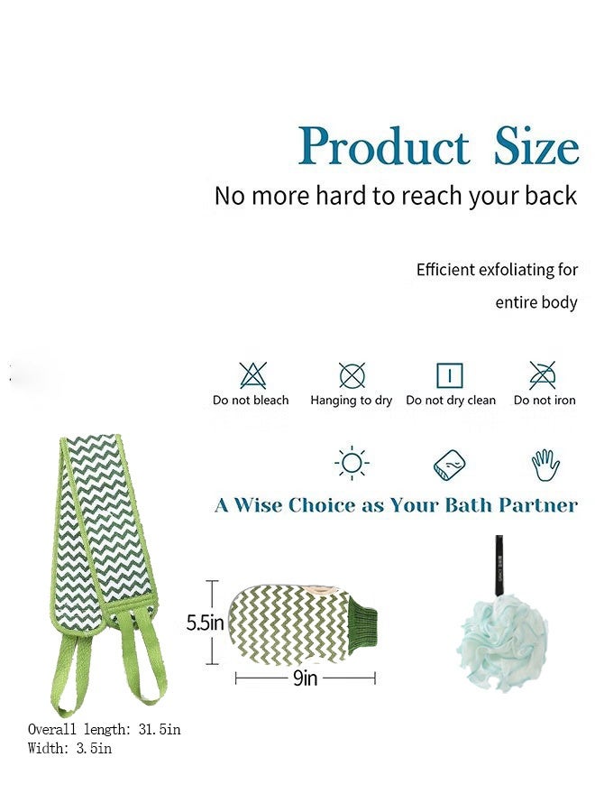Sunspire Set of 3 perfect bath tools, suitable for both men and women - Image 3