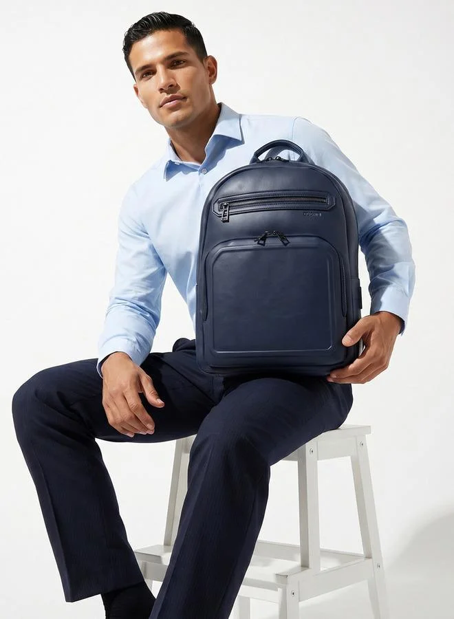 Duchini NAVY Men Adjustable Straps Backpack for Men | Best Price UAE