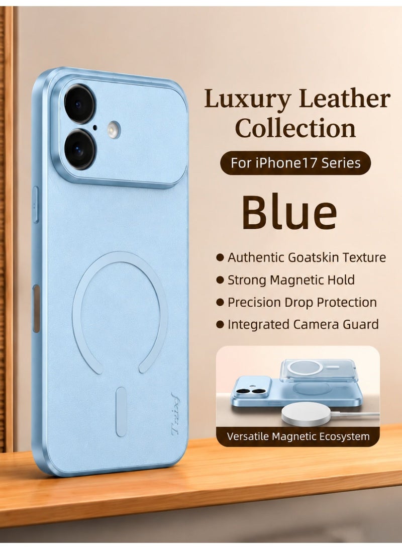 iPhone 17 CaseCompatible with MagSafeUltra-Thin Shockproof Protective Cover  Bule - Image 2