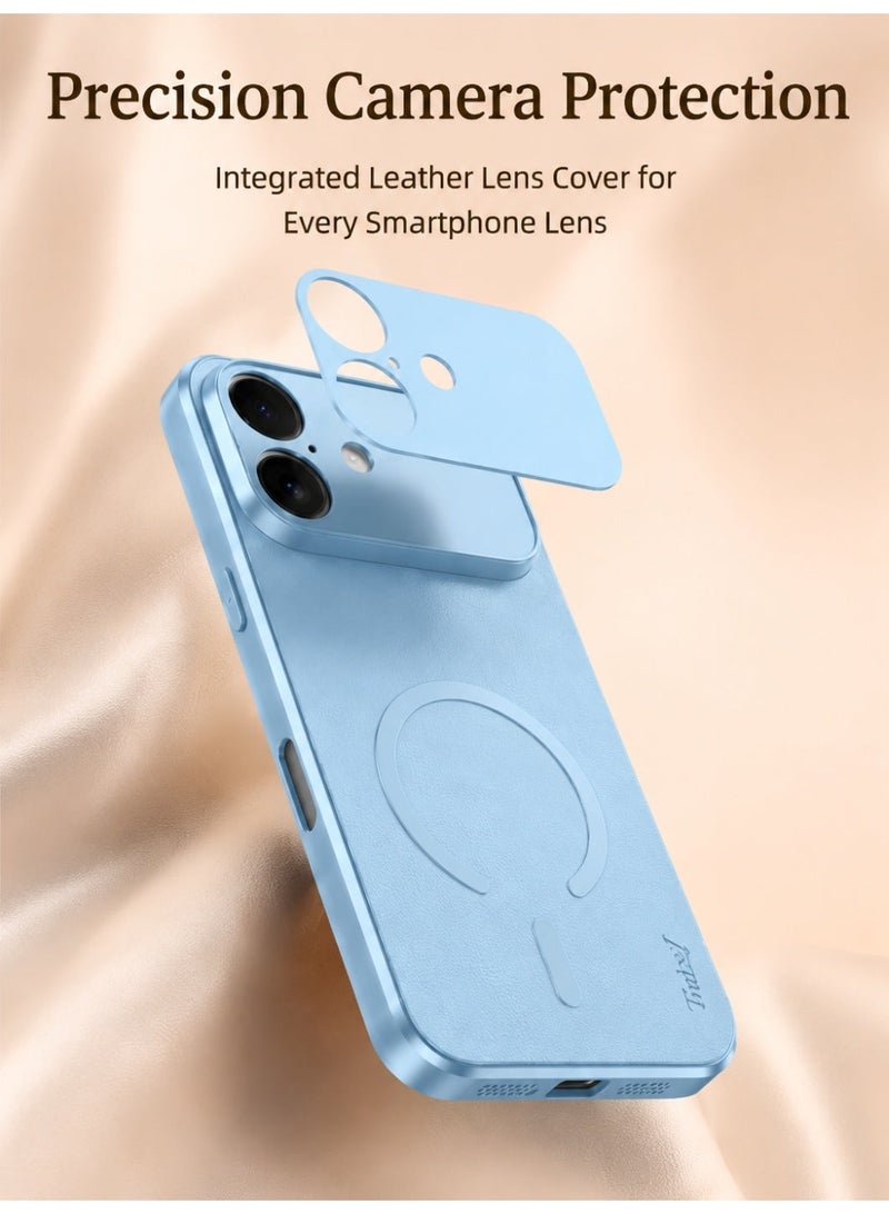 iPhone 17 CaseCompatible with MagSafeUltra-Thin Shockproof Protective Cover  Bule - Image 4