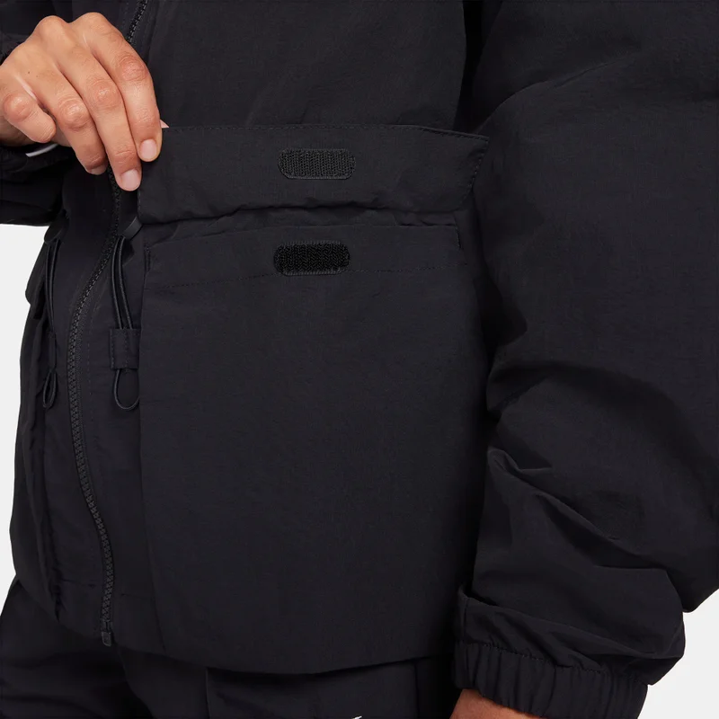 Nike Black Women's Sportswear Everything Oversized Hooded Jacket for Women | Best Price UAE