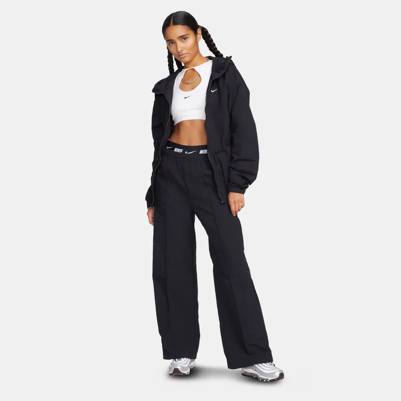 Nike Black Women's Sportswear Everything Oversized Hooded Jacket for Women | Best Price UAE