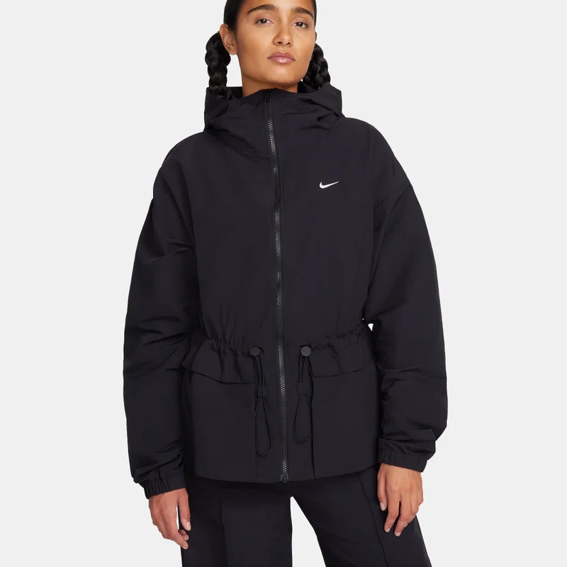 Nike Black Women's Sportswear Everything Oversized Hooded Jacket for Women | Best Price UAE