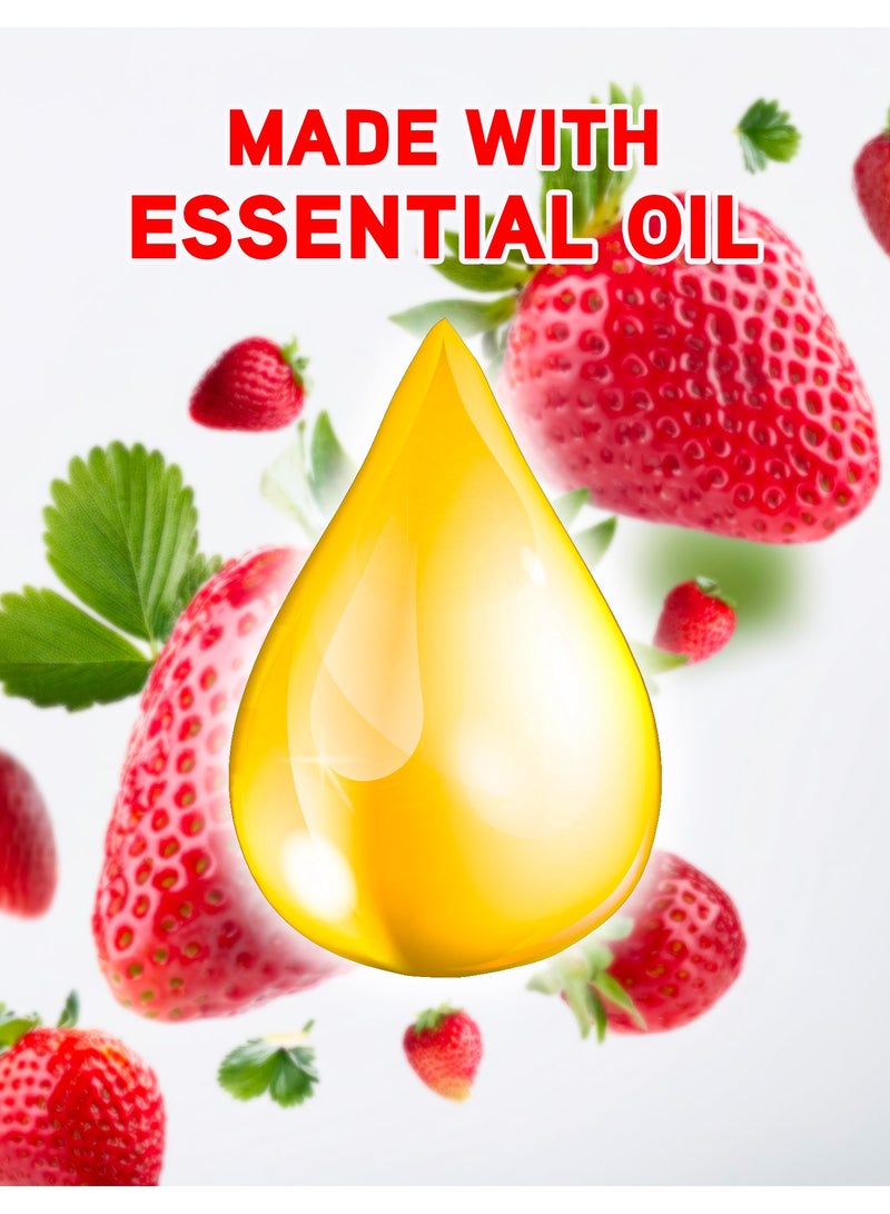 Elegant 3-Pieces Fresh Strawberry Shower Gel 1 Liter  - Image 4