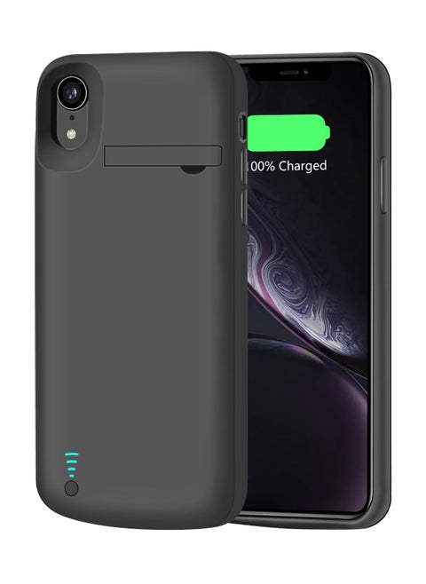 Battery Case Compatible iPhone XR,3200mAh Rechargeable Extended Battery Charging Case, External Battery Charger Case, Backup Power Bank Case, Support Wired Headphones (6.1 inch)