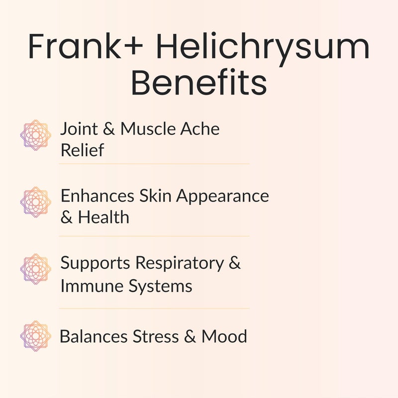 Vitality Extracts Frank+ Helichrysum Essential Oil Blend - 30ml Spray Bottle, Frankincense Boswellia Seratta, Aromatherapy, Soft Skin, Relief from Daily Aches & Soreness, Natural - Image 3