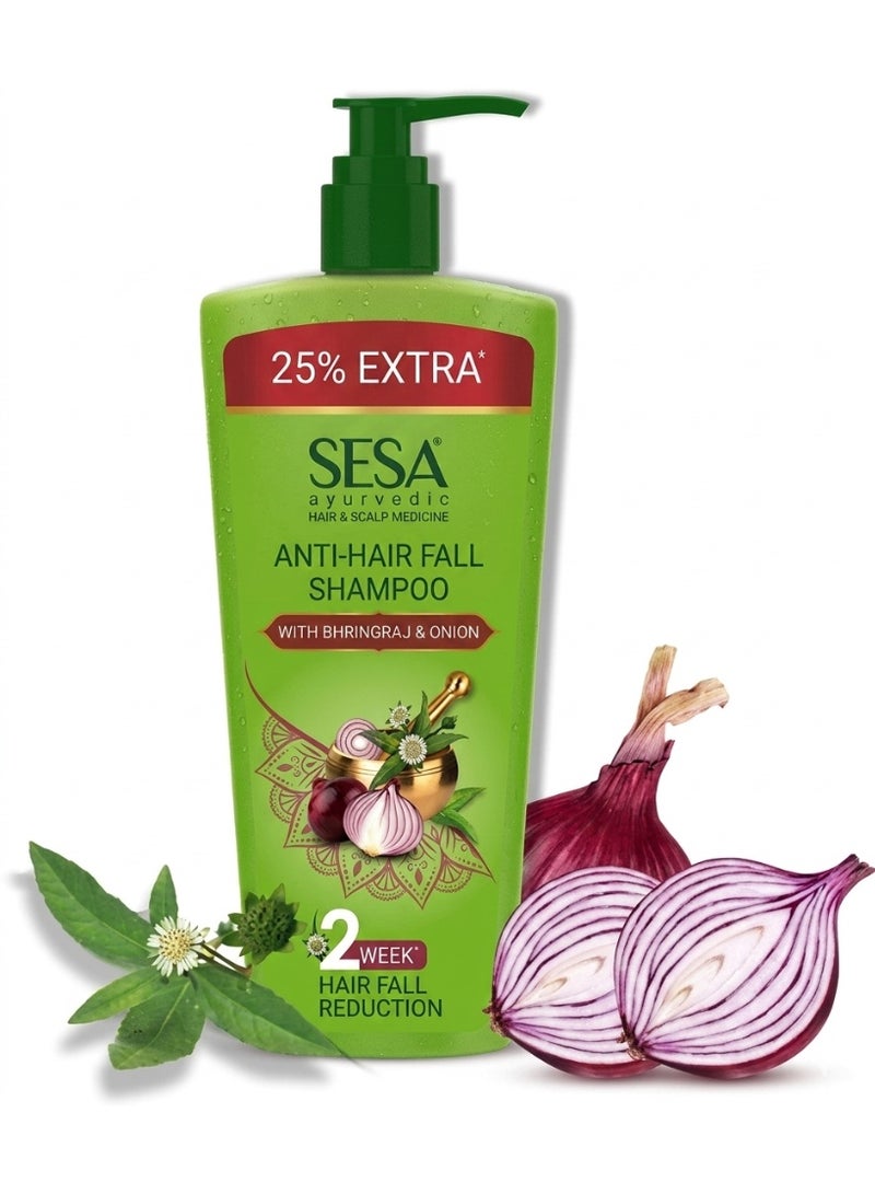 Sesa Ayurvedic Anti Hairfall Shampoo with Bhringraj and Onion 500 ml - Image 1