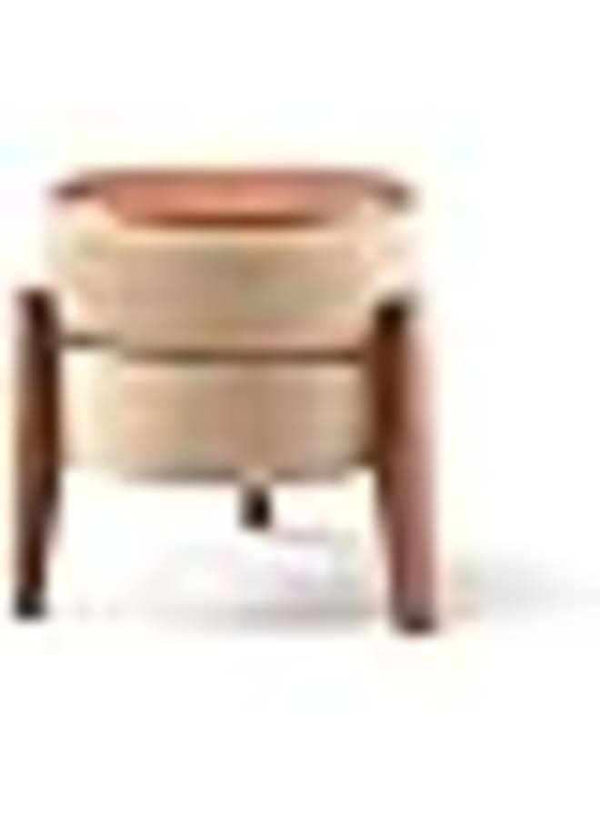 طقم طاولة ومقعد بوف 2×1 من أجود أنواع الخشب - خشب أحمر طبيعي مع سطح طاولة من الميلامين المقاوم للماء وأرجل من خشب الزان الروماني - أثاث غرفة معيشة أنيق ومتين (بيج) - Image 3