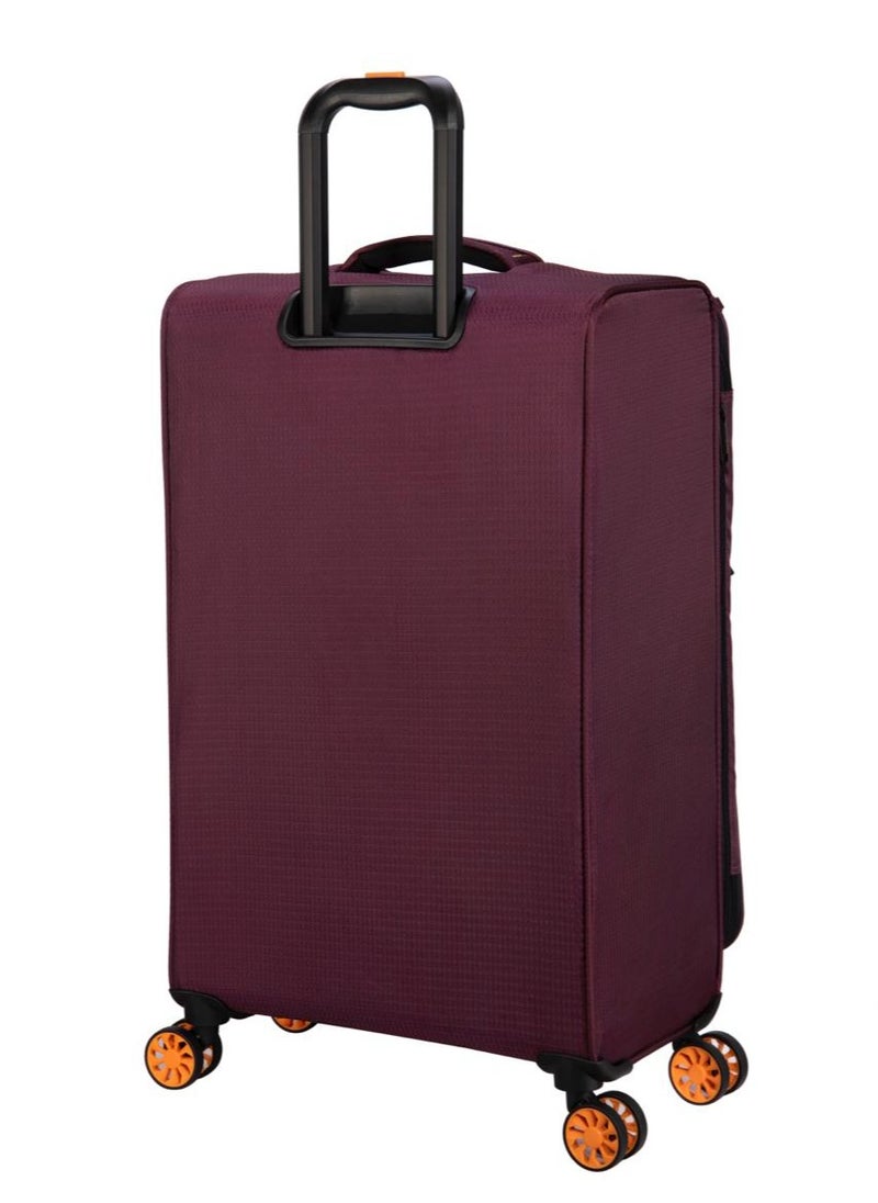 it Luggage it luggage Lykke, Unisex ECO Polyester Material Soft Case Luggage, 8 x 360 degree Spinner Wheels, Expandable Trolley Bag, Telescopic Handle, TSA Type lock, 12-2644E08, Size 21 inches, Color F.Wine  - Image 3