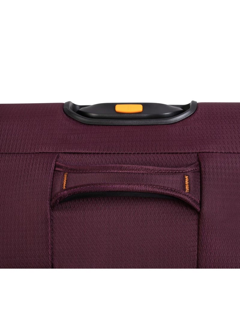 it Luggage it luggage Lykke, Unisex ECO Polyester Material Soft Case Luggage, 8 x 360 degree Spinner Wheels, Expandable Trolley Bag, Telescopic Handle, TSA Type lock, 12-2644E08, Size 21 inches, Color F.Wine  - Image 5