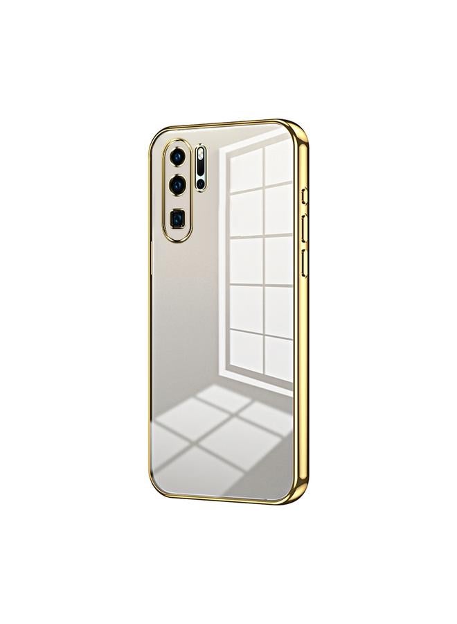 Zaboon Case For Huawei P30 Pro Transparent Plating Fine Hole Phone Case - Image 1