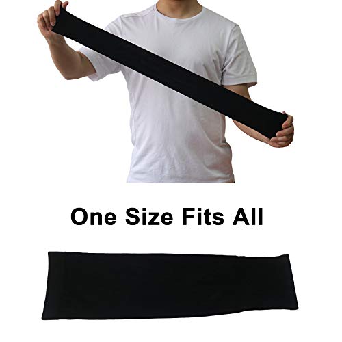 PFFY 2 Pairs UV Protection Cooling Arm Sleeves for Men and Women UPF 50 Sun Sleeve Beige*2 - Image 4