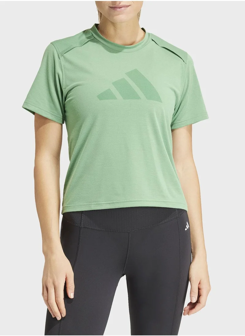 Adidas Power Performance Big Logo T-Shirt