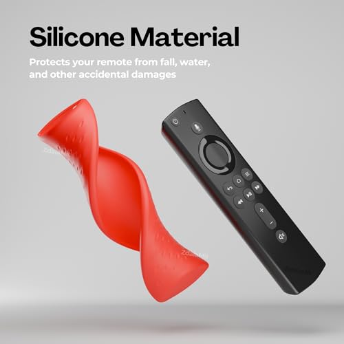 ZdalaMit Silicone Remote Cover Compatible with Amzon AIexa Voice FlRE TV Stick 2nd Generation & 3rd Generation (Not Included) (Blue) - Image 2