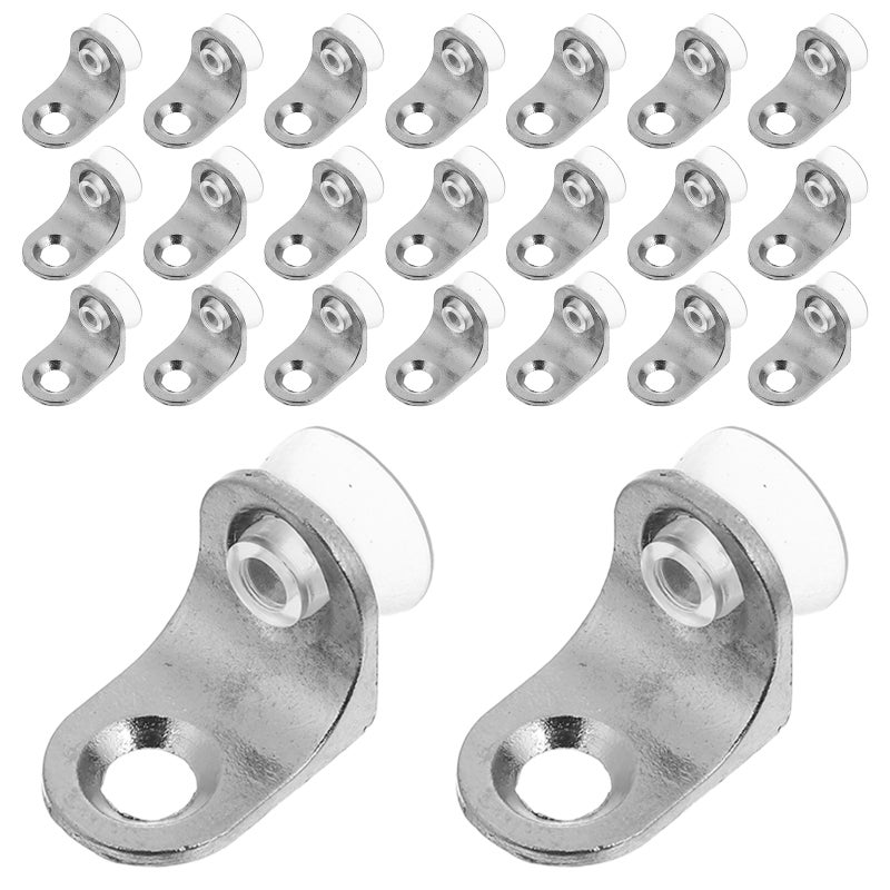 50pcs Glass Shelf Bracket Pegs: Cup Cabinet Shelf Brackets With Screws For Kitchen Bookcase Closet - Cupboard Fixing Holder - Image 5