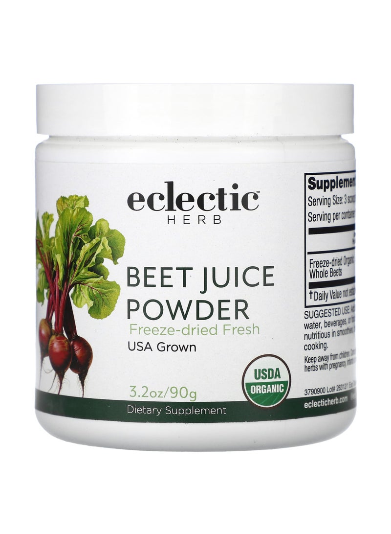 Eclectic Herb Beet Juice Powder, 3.2 oz (90 g)
