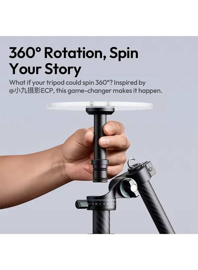 Ulanzi QT05 Small Nine Rotating 360 ° Camera Axis Product Shooting and Photography Platform Tray for Ulanzi JJ06 - Image 4