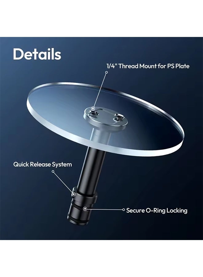 Ulanzi QT05 Small Nine Rotating 360 ° Camera Axis Product Shooting and Photography Platform Tray for Ulanzi JJ06 - Image 5