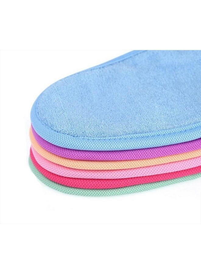 SYBL 3PCS Bathing Mittens Shower Soft Skin Care Face Body Wash Massage Spa Mitt for Adult and Kids(Color Random) - Image 3