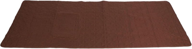 Dog Bed Cover, Slip Washable Pet Blanket for Sofa Couch Furniture Protector with Double Sided TPU Liner for Cats Puppies Brown (30x70in/ 76.2x177.8cm) - Image 1