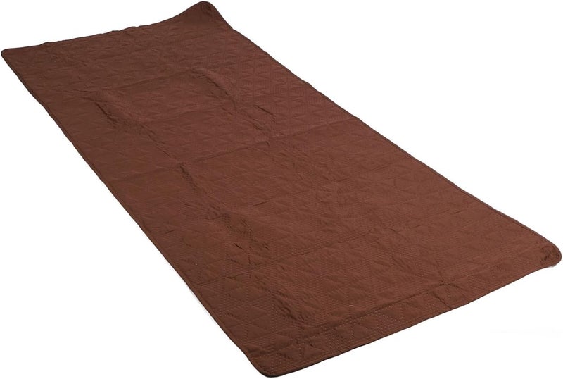 Dog Bed Cover, Slip Washable Pet Blanket for Sofa Couch Furniture Protector with Double Sided TPU Liner for Cats Puppies Brown (30x70in/ 76.2x177.8cm) - Image 5