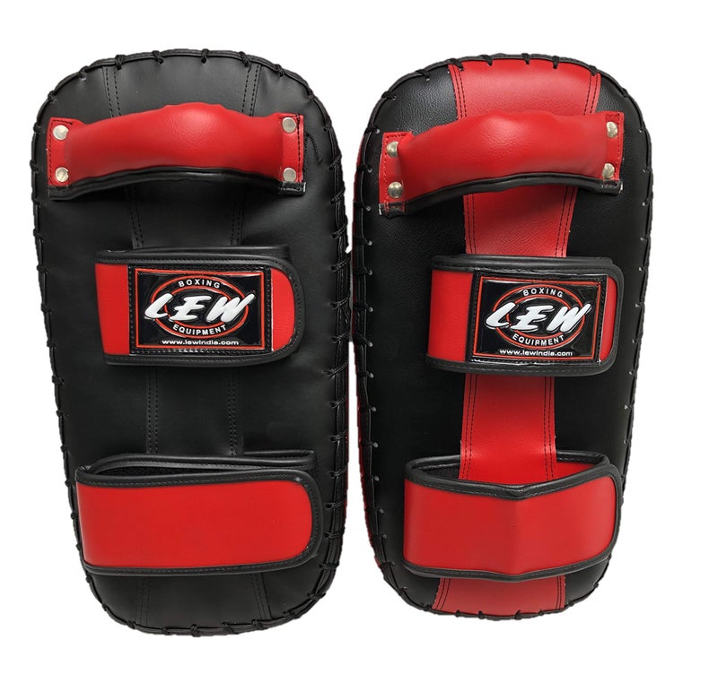 LEW Synthetic Leather Rectangle Curved Boxing Punching Kicking Pad, Arm Shield for Training of Karate, Martial Art,UFC,MMA,and Focus Pads - Image 2