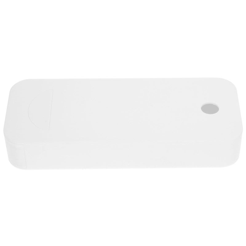 White Desk Drawer Organizer Storage Tray Hidden Desk Shelf Stationery Box - Image 2