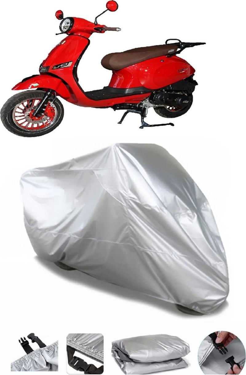Breen Altai Xline 50 Pro Grey Waterproof Motorcycle Canvas Premium - Image 1