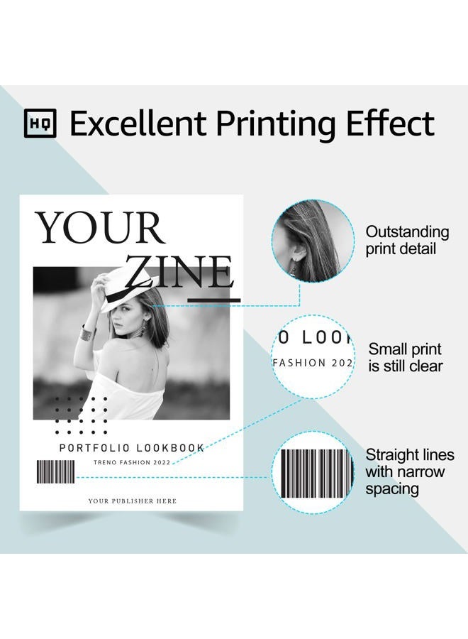 GREENCYCLE Compatible Toner Cartridges Replacement for Samsung MLT-D104S MLT-D104L High Yield For Ml1665 Ml1660 Ml1865w Printer (Black,2 Pack) - Image 5